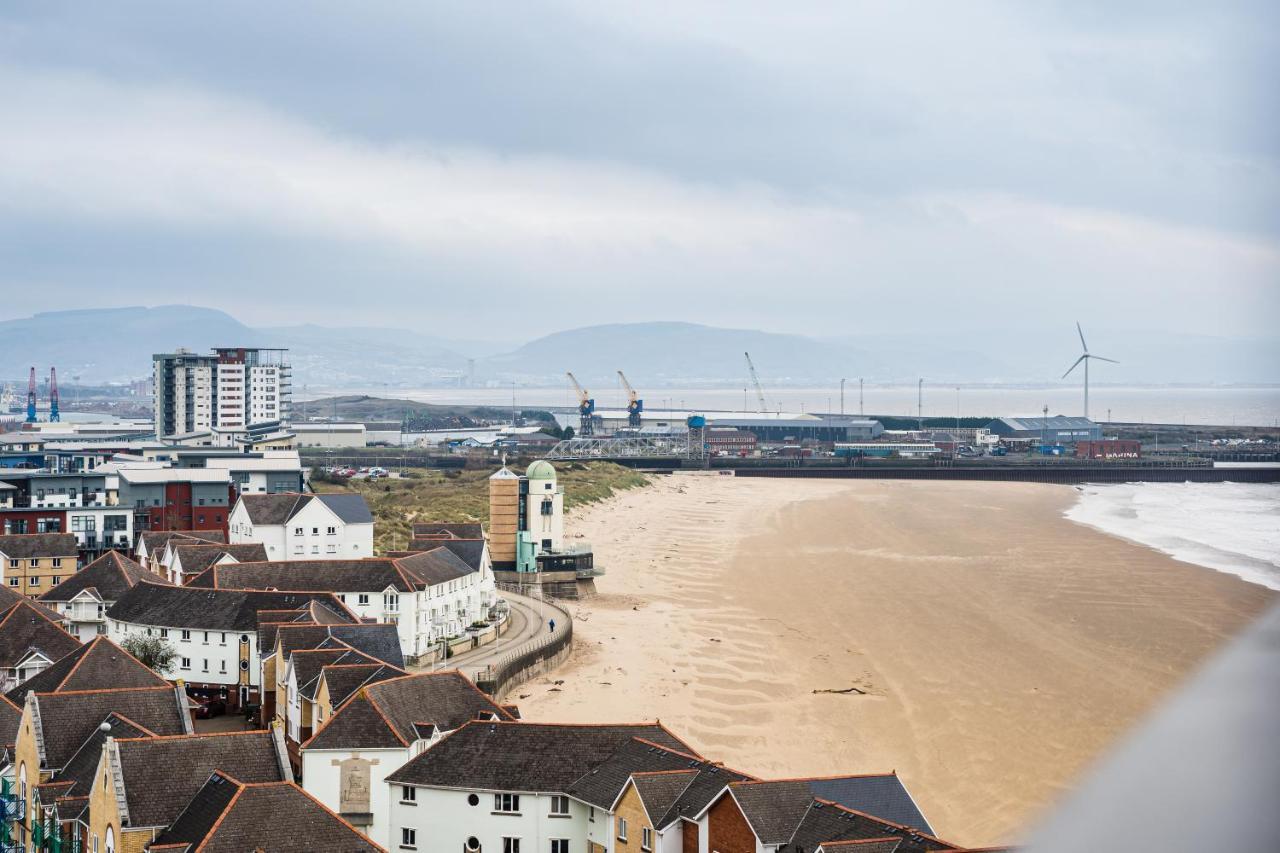Coastal City Rooms - Waterfront Swansea Exteriör bild